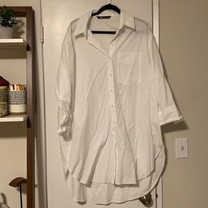 Oversized white Dress/Top